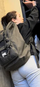 More Shots Of The Somewhat Jiggly College Girl In Loose Grey Sweats