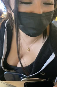 Latina teen cleavage