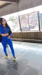 Gran culo de latina en leggings