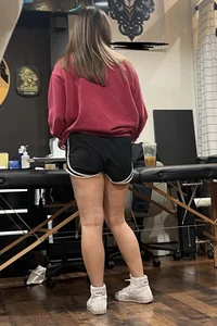 Tattoo shop ass