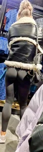 Gorgeous ass with a wedgie oc