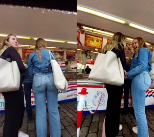 The Blonde Tight Pants Immersion