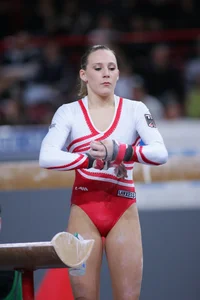 Candid gymnasts