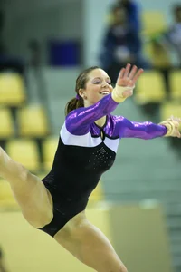 Candid gymnastics girls