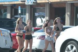 Sexy Deerfield Beach bikini girls