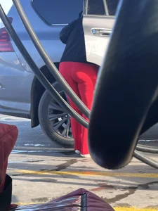 Car wash cutie!