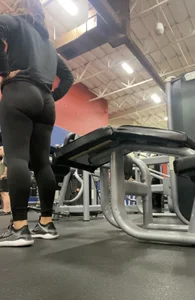 Perfect Latina Ass At The Gym This Morning!