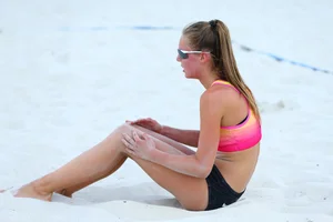 Sexy beach volleyball girls