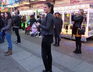 Candid girls in leggings, yoga pants, lulus and lycra