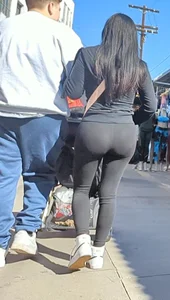 Latina in Black Leggings VTL (OC)
