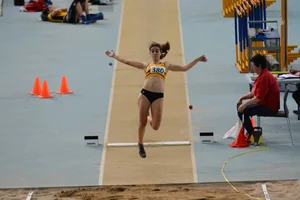 Candid track and field girls