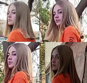 Gorgeous and sexy girl in leggings