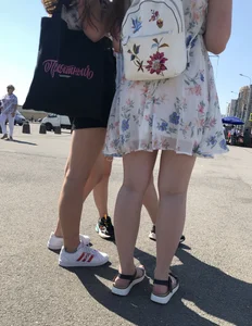 Nice Legs in a Skirt on the Street Creepshot