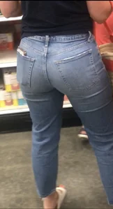 Caught this Milf in tight jeans at Target!