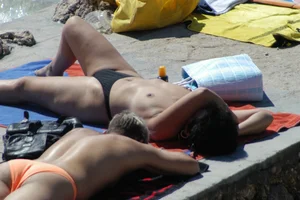 Croatia nude beach females, mostly mature