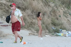 Continesti nude beach girls in Romania