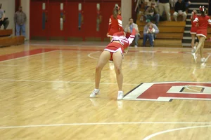 Candid cheerleaders