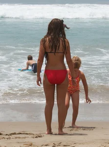 Beach and bikini girls