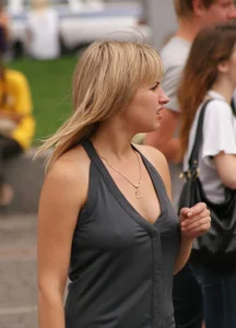 Candid tits and pokies