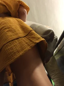Hot Legs Low Angle Closeups - Hot Candid Girl in a Dress