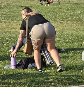 Football mom deep crack on her