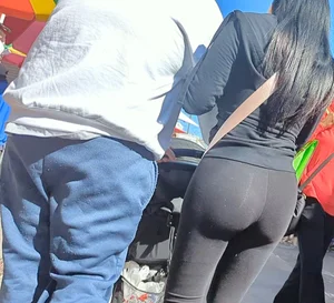 Latina in Black Leggings VTL (OC)
