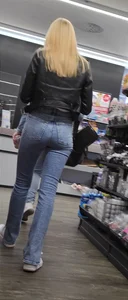Arrogant slim blonde