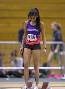 Canadian girls at an Alberta track and field tournament