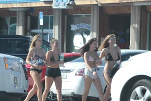 Sexy Deerfield Beach bikini girls