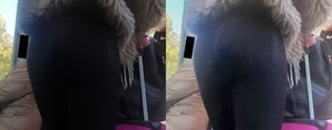 [ OC ] - Plump butt traveler in black legging