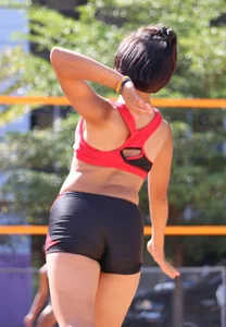 Thai candid volleyball girls