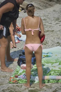 Beach and bikini girls