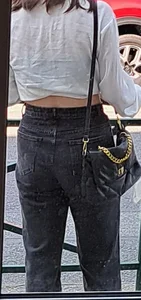 Black jean girl