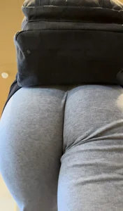 More Shots Of The Somewhat Jiggly College Girl In Loose Grey Sweats