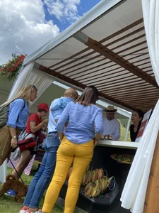 Milf in yellow pants (big ass)