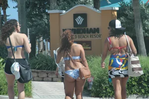Deerfield Beach bikini girls