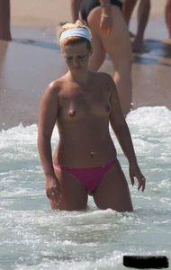 Beach voyeur babes in bikinis, thongs and topless