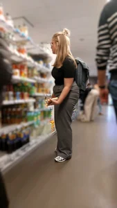 Office Pants Phat Ass Blonde PAWG