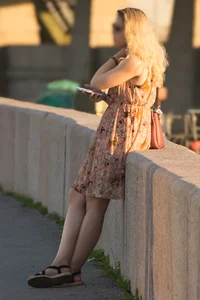 Large collection of candid girls' legs and feet in public places