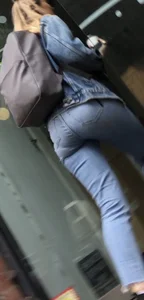 Cute little blonde bum