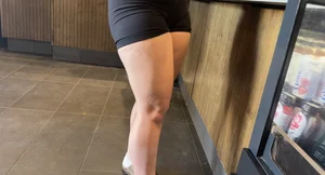 (OC) Thick blonde at Starbucks