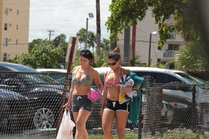 Deerfield Beach bikini girls