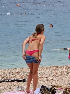 From the beach