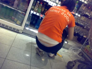 Huge collection of whale tails, ass cracks and panty peeks in public