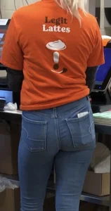 Dunkin Donuts Employee Tight teen ASS