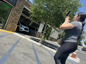 Latina in leggings (OC)