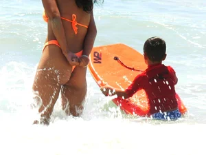 Beach and bikini girls