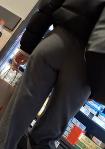 Skinny blonde with tight ass