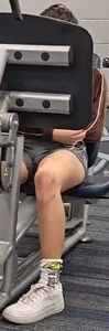 Sexy Ass College Girls in the Gym