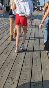 tiny ass Blue and red